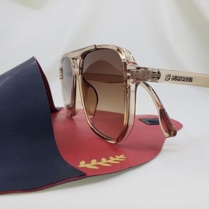 Latex Case Free w Vintage Pilot Sunglasses